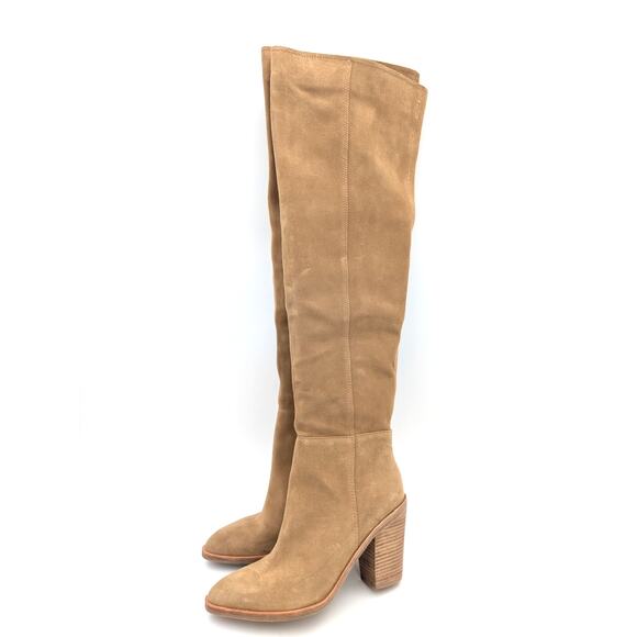 Treasure & Bond Heidi Over the Knee Boot Women's Brown Caramel Size US8.5M EU39 - Picture 1 of 16